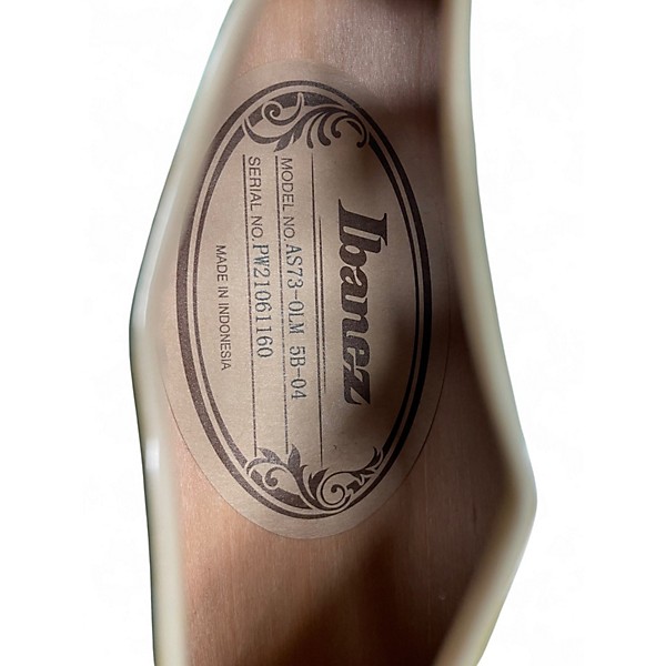 Used 2021 Ibanez AS73 Artcore Inverness Green Hollow Body Electric Guitar