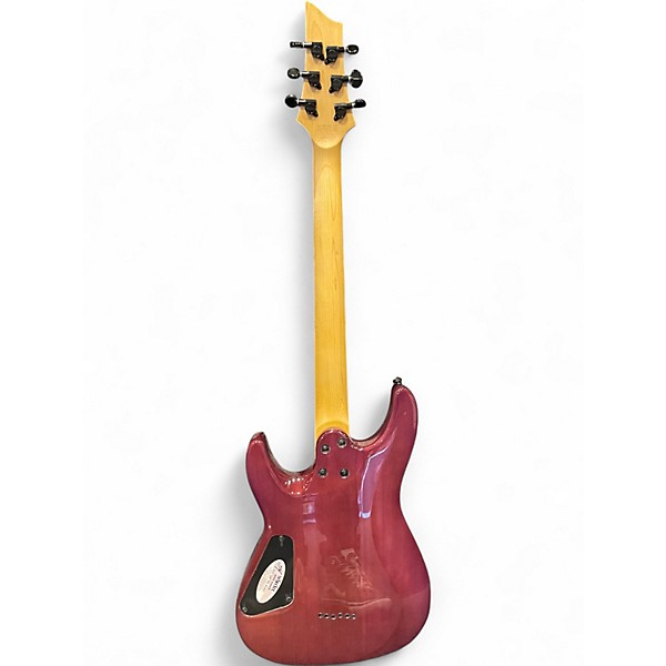 Used Schecter Guitar Research C6 Elite Magenta Solid Body Electric Guitar