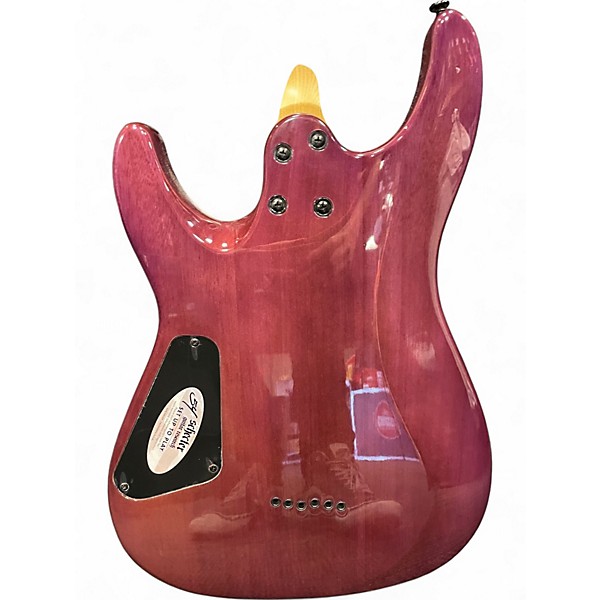 Used Schecter Guitar Research C6 Elite Magenta Solid Body Electric Guitar