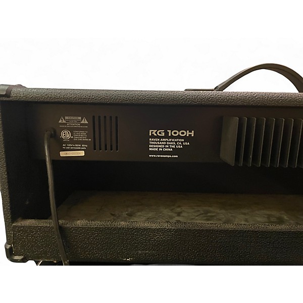 Used Raven Amplification RG100H 100W Solid State Guitar Amp Head