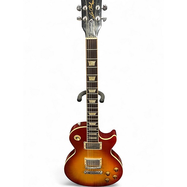 Used 2016 Gibson Les Paul Standard Cherry Sunburst Solid Body Electric Guitar