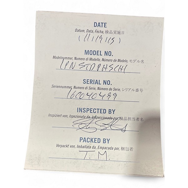 Used 2016 Gibson Les Paul Standard Cherry Sunburst Solid Body Electric Guitar