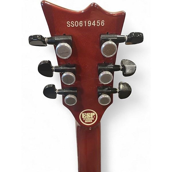 Used ESP Eclipse Standard Series Tobacco Burst Solid Body Electric Guitar