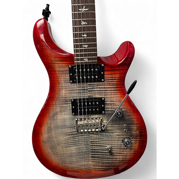 ギター PPSE'79 PRS SE Custom 24-08 Quilt Top Charcoal Cherry Burst Electric