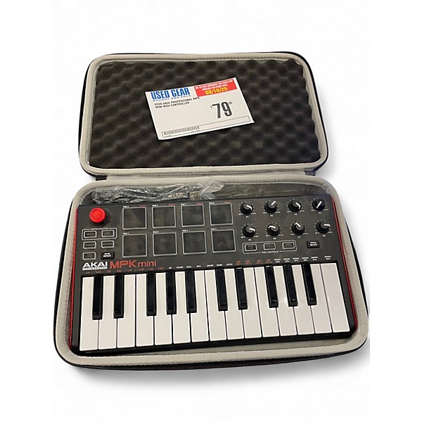 Used Akai Professional MPK Mini MIDI Controller