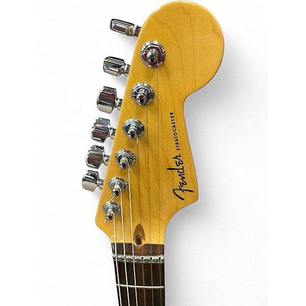 Used Fender American Deluxe Stratocaster Candy Tangerine Solid Body Electric Guitar