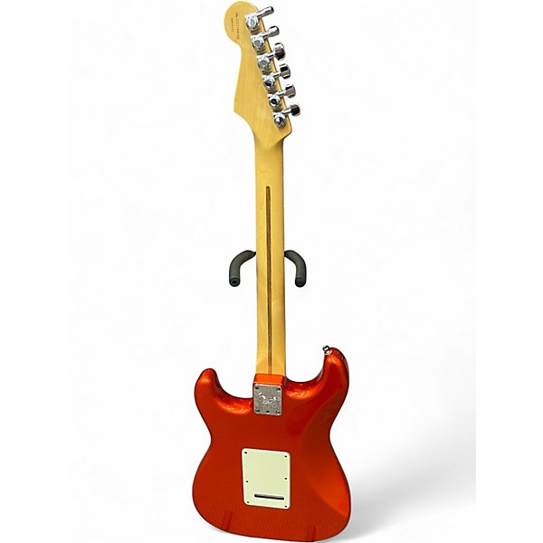 Used Fender American Deluxe Stratocaster Candy Tangerine Solid Body Electric Guitar