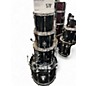 Used Yamaha 4 Piece Stage Custom Raven Black Drum Kit thumbnail