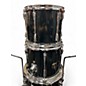 Used Yamaha 4 Piece Stage Custom Raven Black Drum Kit