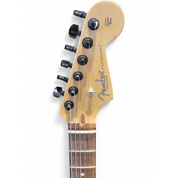 Used 2019 Fender American Professional Stratocaster SSS Vintage White Solid Body Electric Guitar