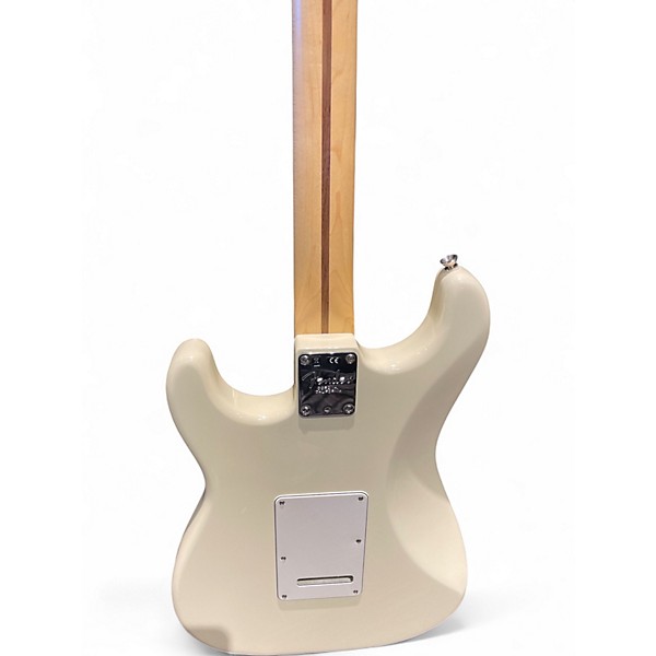 Used 2019 Fender American Professional Stratocaster SSS Vintage White Solid Body Electric Guitar