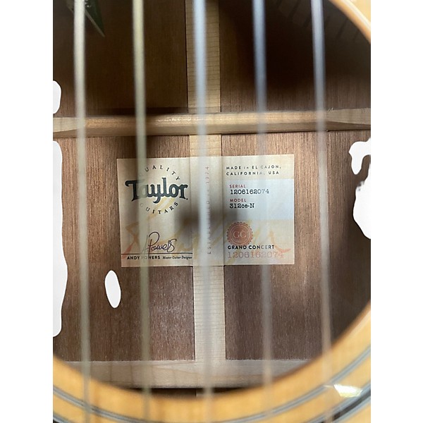 Used Taylor 312CEN Natural Classical Acoustic Electric Guitar