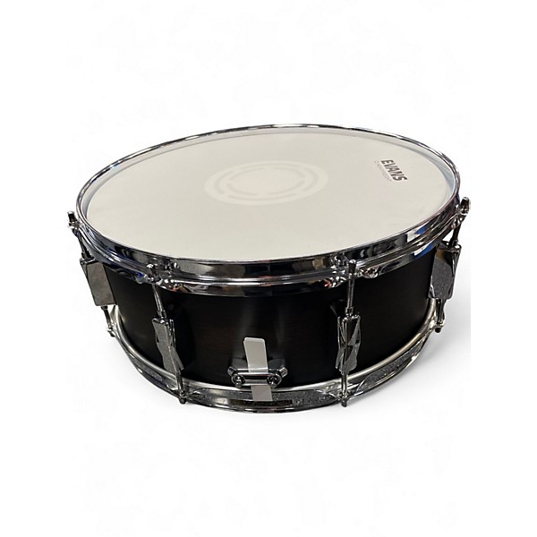 Used Pearl 5.5X14 snare decade maple Black Drum