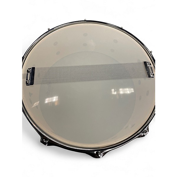 Used Mendini 14X6 SNARE KIT Black Drum