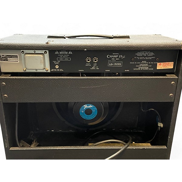 Used Fender champ 25 se Tube Guitar Combo Amp