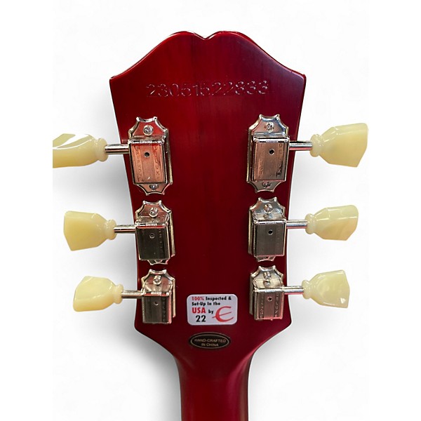 Used Epiphone 1959 Les Paul Standard Limited Edition aged dark burst Solid Body Electric Guitar