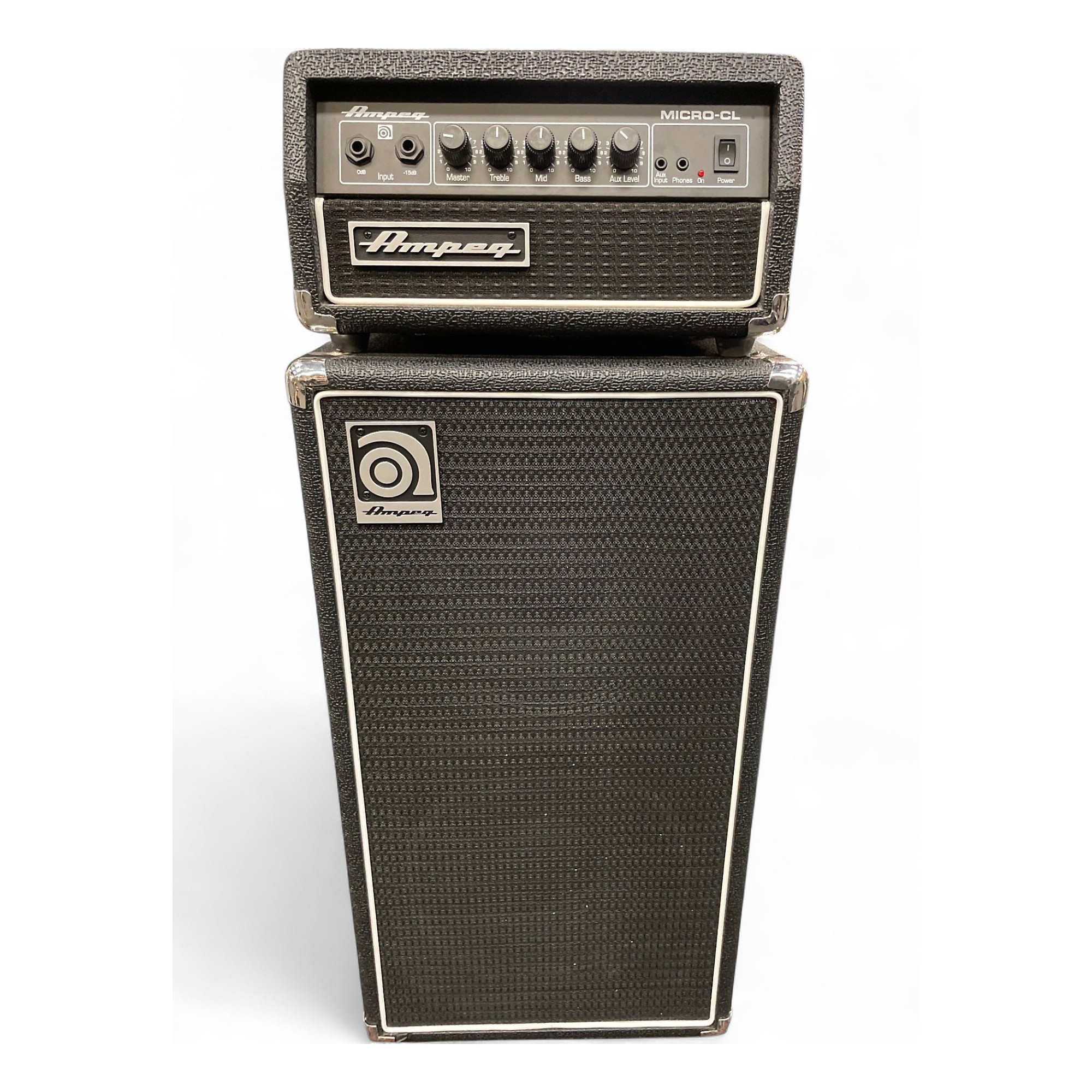 ベース Ampeg Micro-CL Ampeg Micro-CL 2 x 10-inch 100-watt Bass Stack | Sweetwater