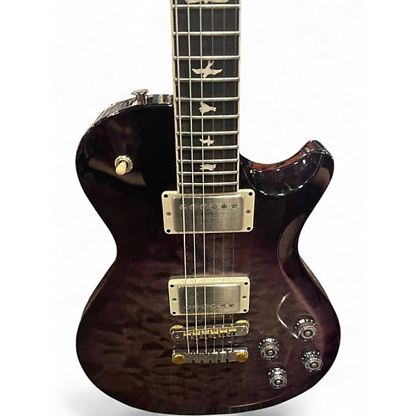 PRS S2 594 Thinline ギター 黒　ギグバッグ付き Used PRS S2 McCarty 594 Singlecut Quilted Maple Top Trans