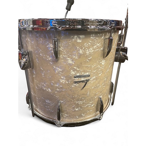 Used Sonor 3 Piece vintage series white marine pearl  Drum Kit