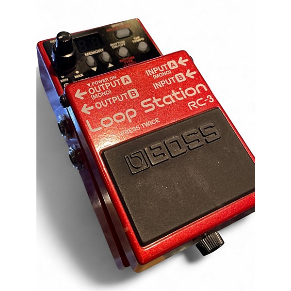 Used BOSS RC3 Loop Station Pedal