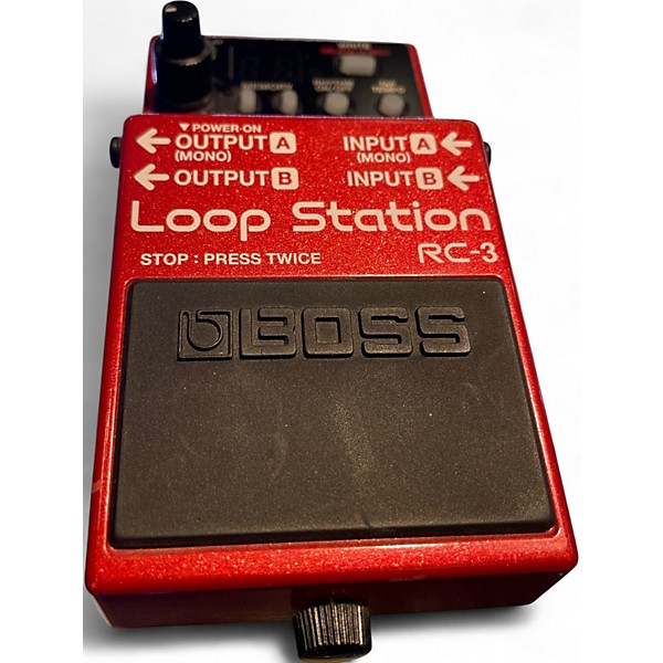 Used BOSS RC3 Loop Station Pedal