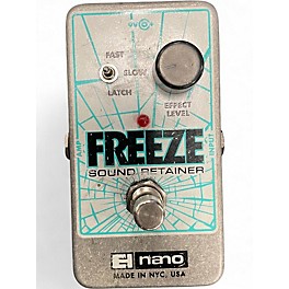 Used Electro-Harmonix Freeze Sound Retainer Compression Effect Pedal