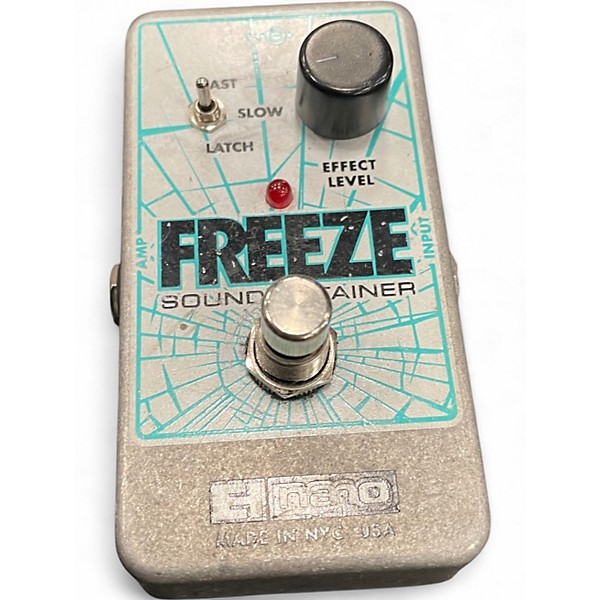 Used Electro-Harmonix Freeze Sound Retainer Compression Effect Pedal