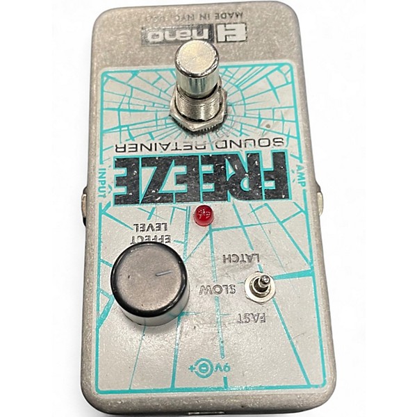 Used Electro-Harmonix Freeze Sound Retainer Compression Effect Pedal