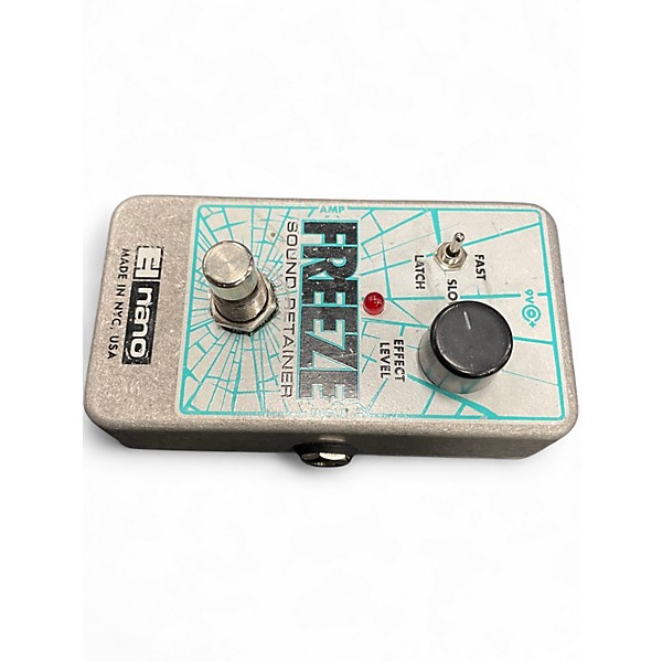 Used Electro-Harmonix Freeze Sound Retainer Compression Effect Pedal