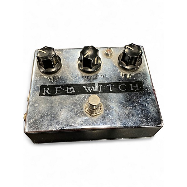 Used Red Witch Moon Phaser Modulation Effect Pedal