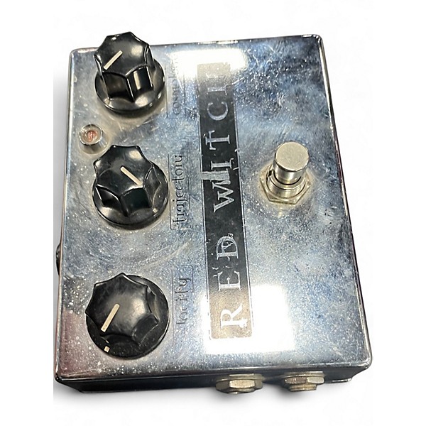 Used Red Witch Moon Phaser Modulation Effect Pedal