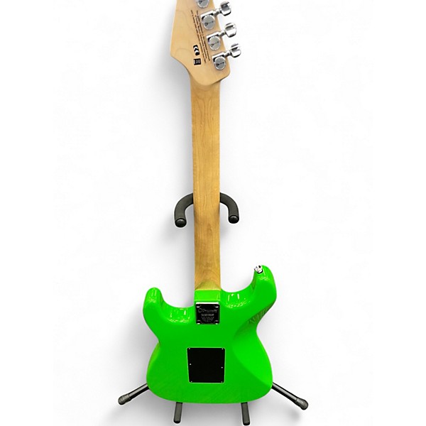 Used 2021 Charvel Pro-Mod So-Cal Style 1 HSH FR M Slime Green Solid Body Electric Guitar