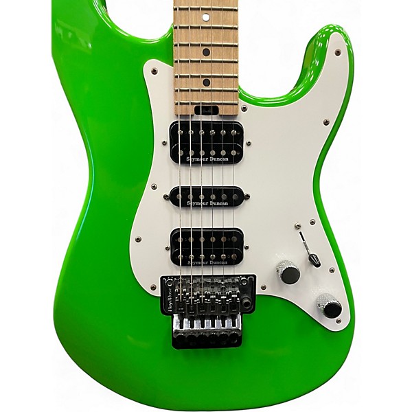Used 2021 Charvel Pro-Mod So-Cal Style 1 HSH FR M Slime Green Solid Body Electric Guitar