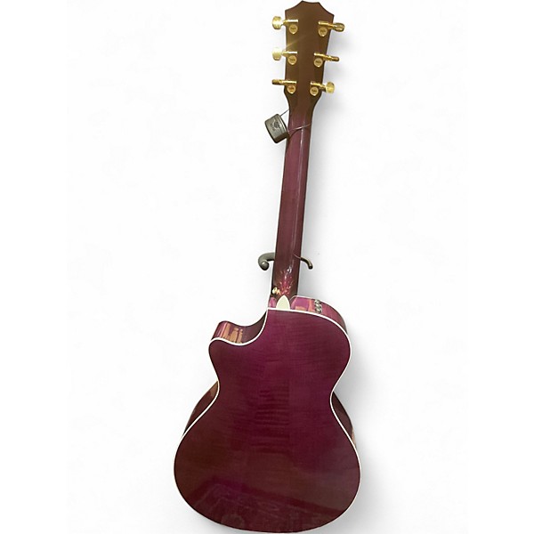 Used Taylor 612-CE Burgundy Acoustic Electric Guitar