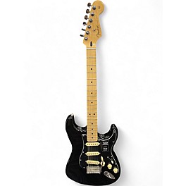 Used 2022 Fender Player Stratocaster Black Solid Body Electric Guitar