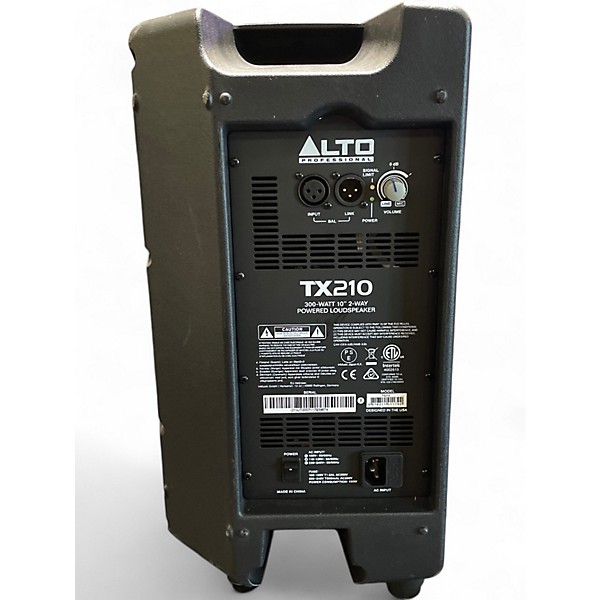 Used Alto TX210 Powered Speaker