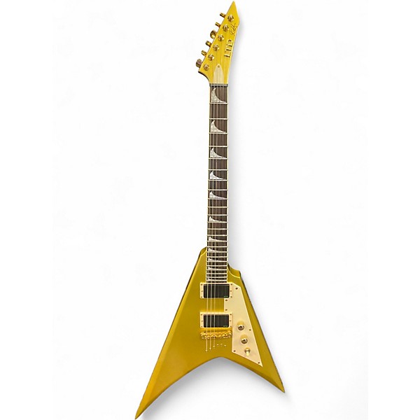 Used ESP LTD KHV Gold Solid Body Electric Guitar