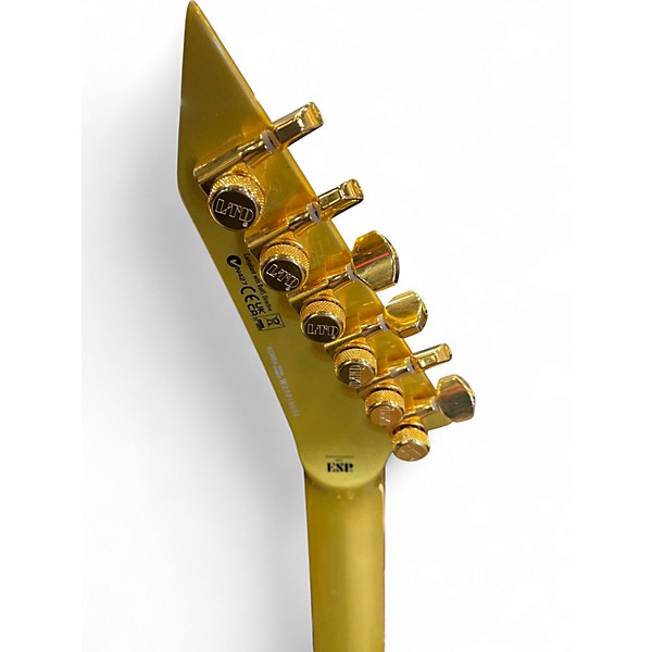 Used ESP LTD KHV Gold Solid Body Electric Guitar
