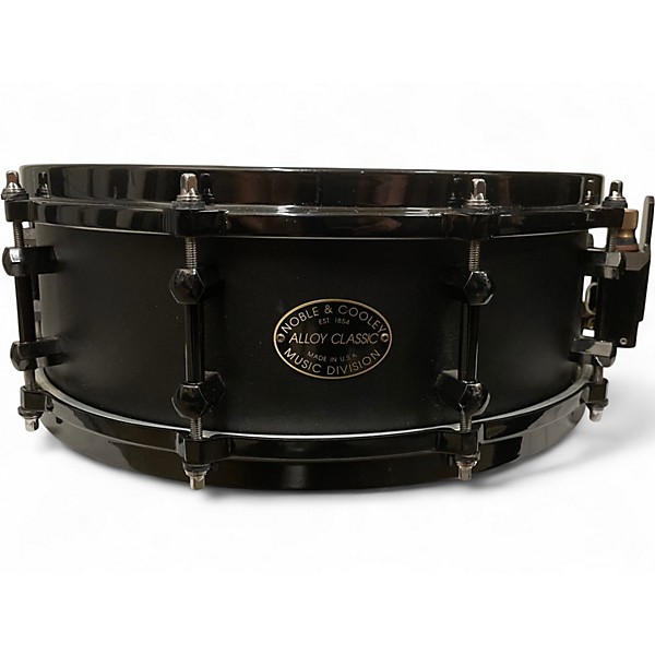 Used Noble & Cooley 14in Alloy Classic 5x14 Satin Black Drum
