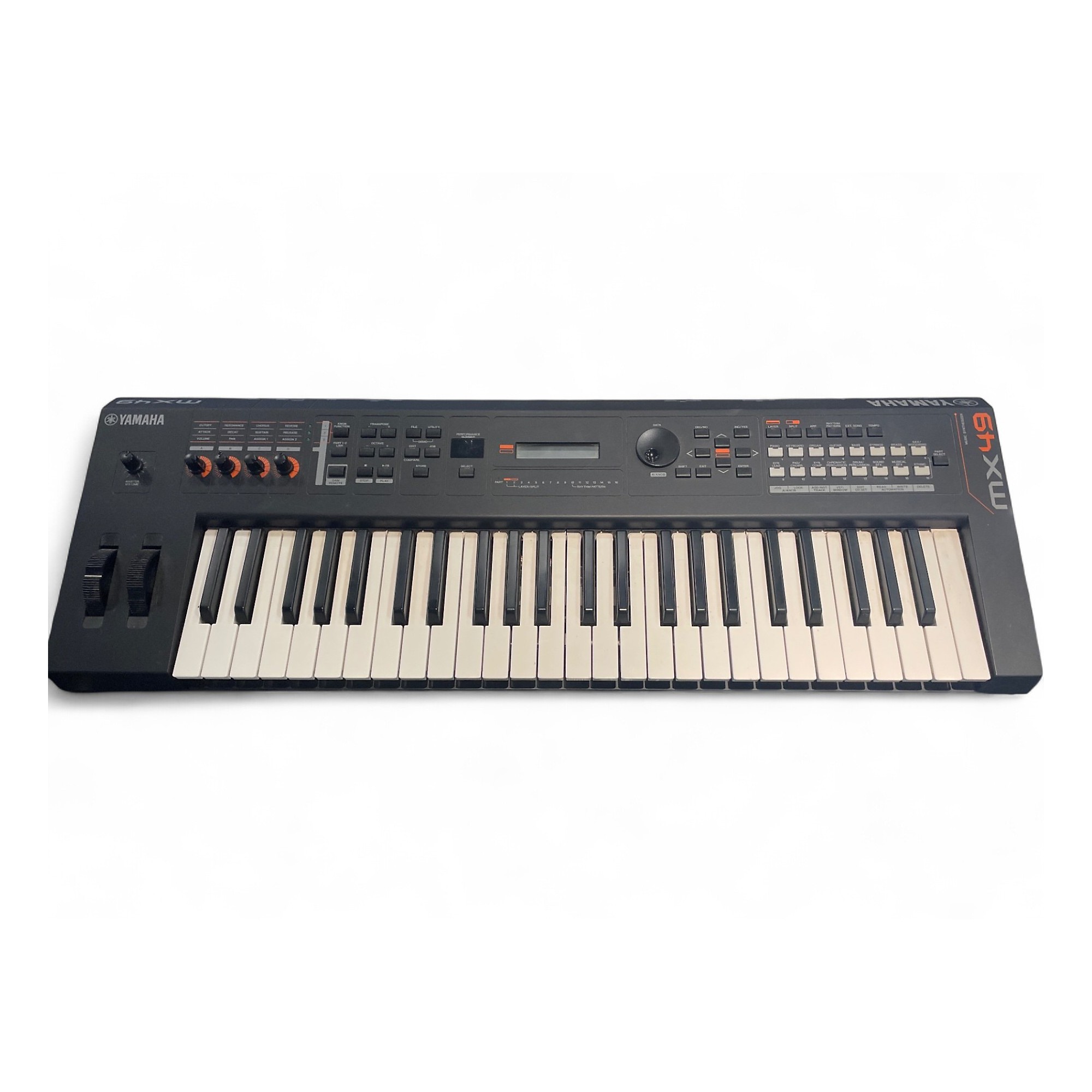 YAMAHA MX49 シンセサイザー ワークステーション キーボード 訳あり Used Yamaha MX49 49 Key Keyboard Workstation | Guitar Center