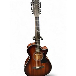 Used Taylor 362ce Shaded Edge Burst 12 String Acoustic Electric Guitar