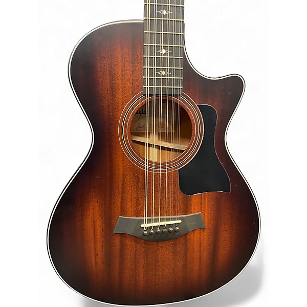 Used Taylor 362ce Shaded Edge Burst 12 String Acoustic Electric Guitar