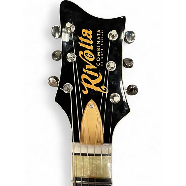 Used Rivolta Guitars Combinata VII 2 Color Sunburst Solid Body Electric Guitar