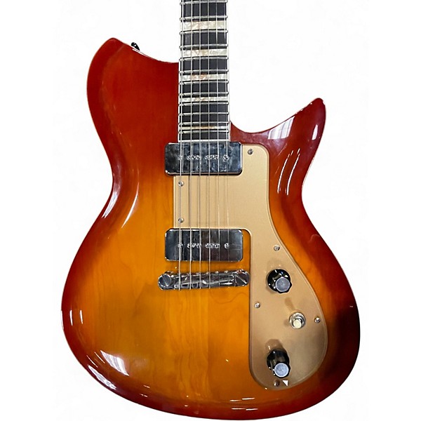 Used Rivolta Guitars Combinata VII 2 Color Sunburst Solid Body Electric Guitar