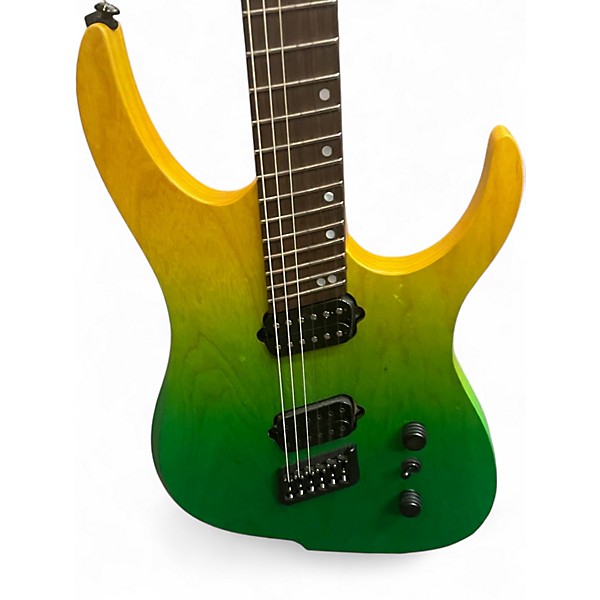 Used Ormsby Guitars H2 Factory Standard Green Burst Solid Body Electric Guitar