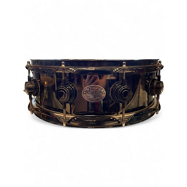 Used DW 14X5.5 Collector's Series Black Nickel Over Brass Black Drum