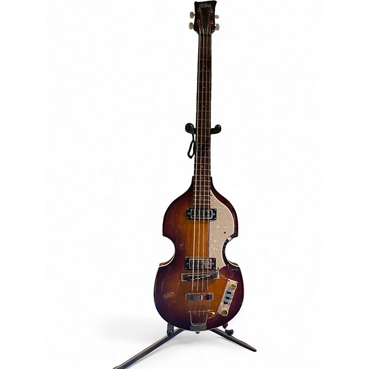 Used Hofner B-Bass HI-Series 2 Tone Sunburst Electric Bass
