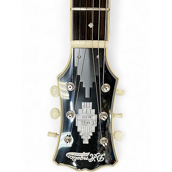 Used D'Angelico Excel Mini DC Tour Slate Blue Hollow Body Electric Guitar