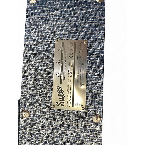 Used Supro Keeley Custom 12 1968RK Tube Guitar Combo Amp