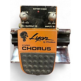 Used Lyon By Washburn Stereo Chorus Effect Pedal